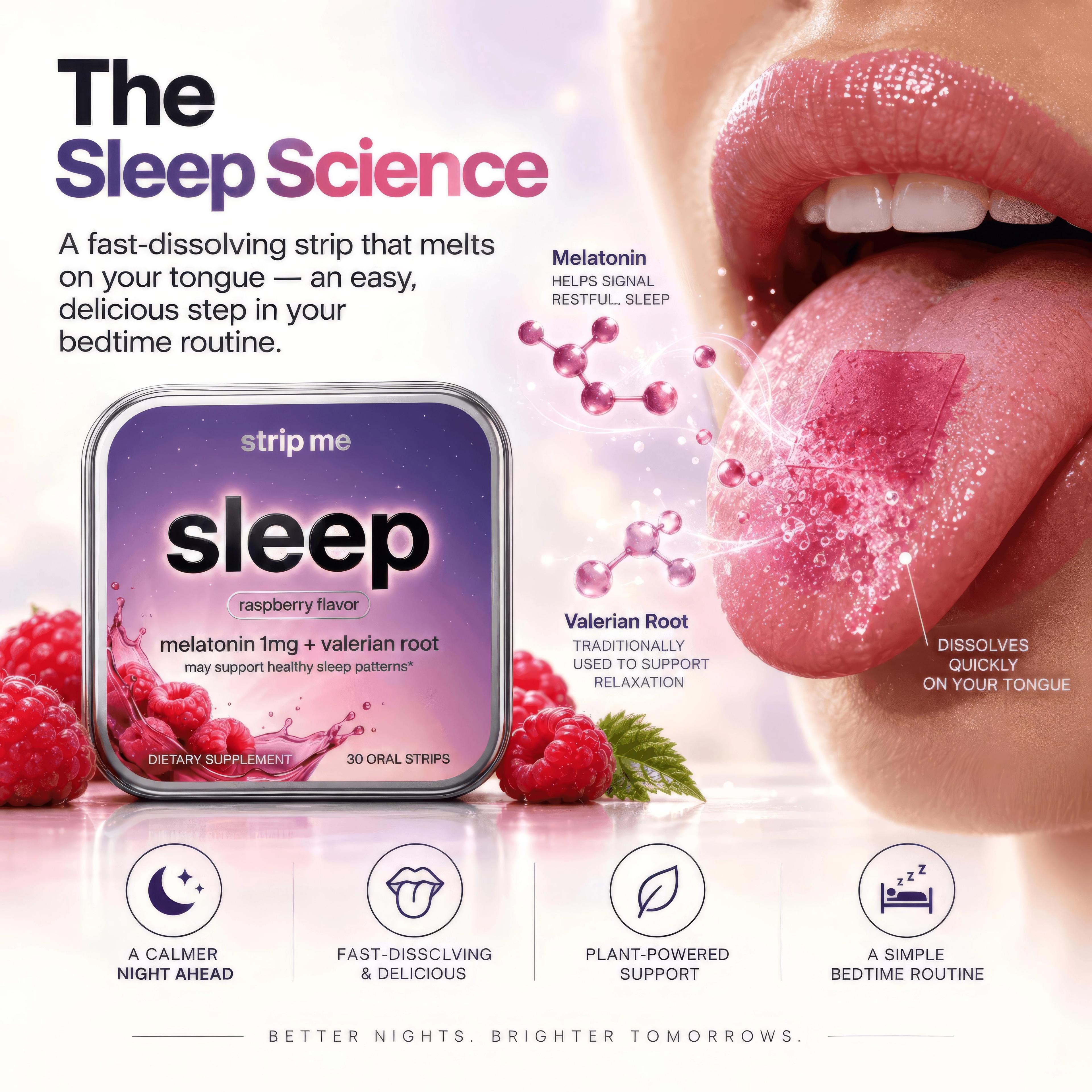 sleep · valerian + melatonin — ingredient overview