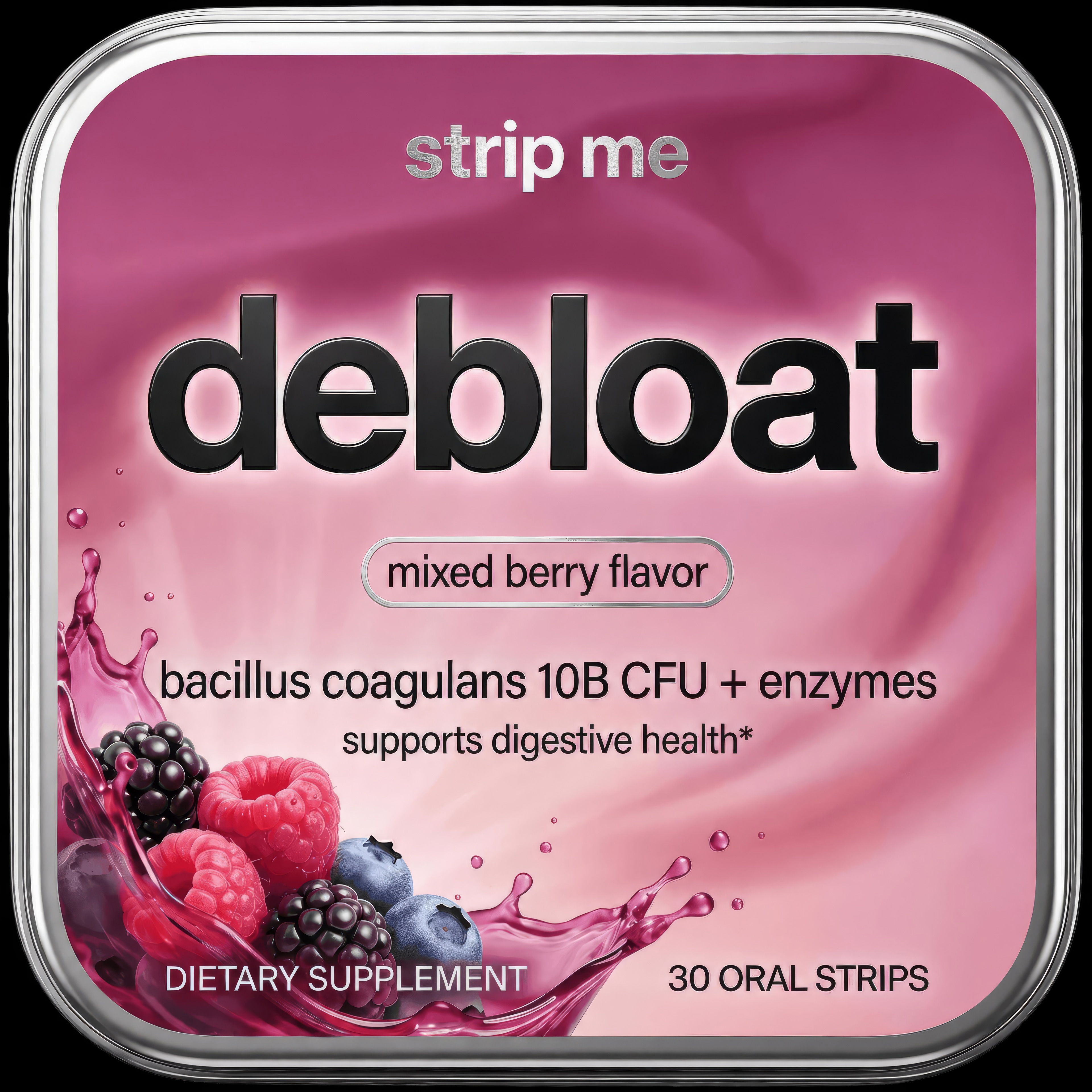 debloat · enzymes + gut health