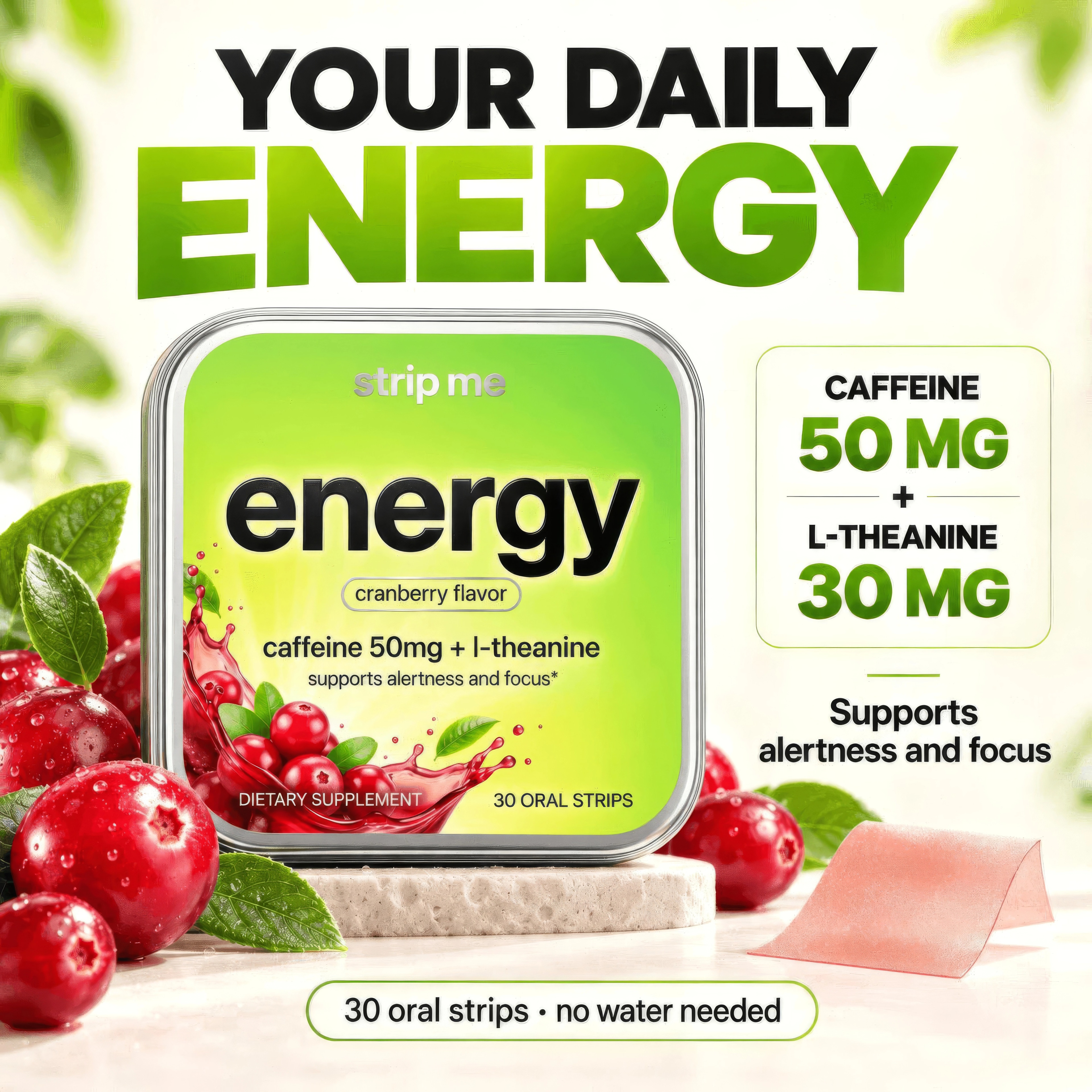 energy · caffeine + l-theanine — ingredient overview